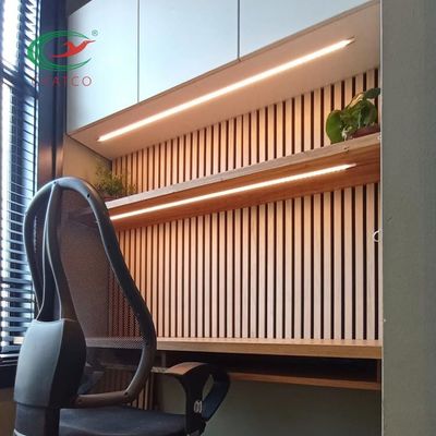 Влагостойкие панели MDF акустические деревянные для Flavorless стен звукопоглотительное