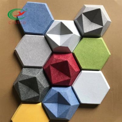 Стена панелей потолка шестиугольника Multiscene акустическая кроет нетоксическое непахучее черепицей