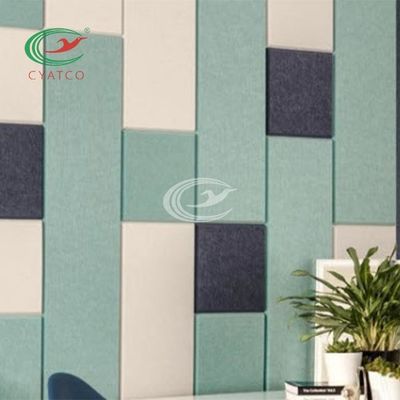 Multicolor акустические плитки декоративные для звукоизоляции нетоксической