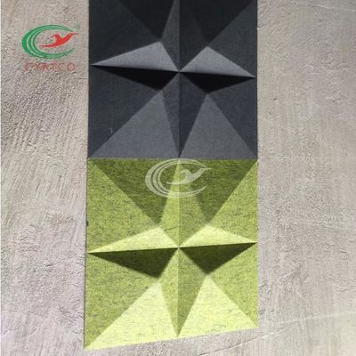 Стена 3D текстурированная звездой акустическая кроет влагостойкое Multicolor черепицей