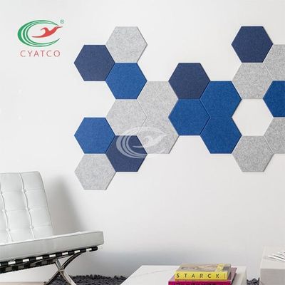 Панели практически Eco звукоизоляционного шестиугольника OEM акустические дружелюбное