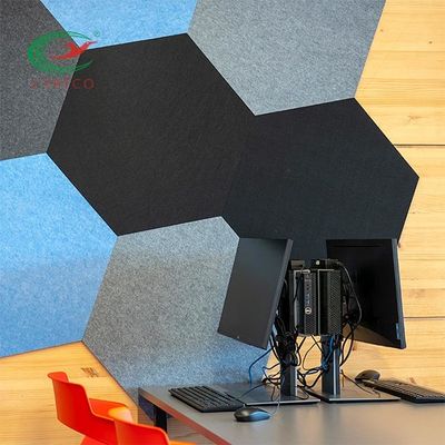 Панели практически Eco звукоизоляционного шестиугольника OEM акустические дружелюбное