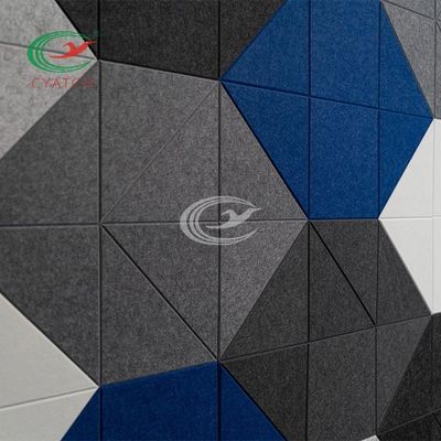Панели практически Eco звукоизоляционного шестиугольника OEM акустические дружелюбное