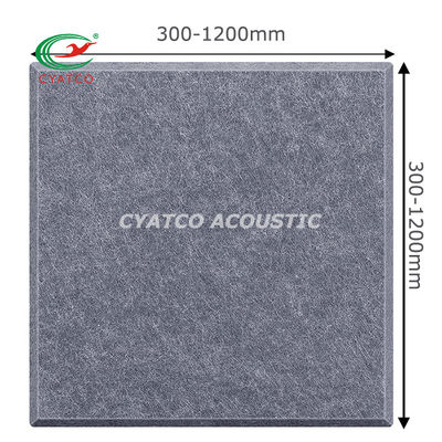 CYATCO 12 &quot;X 12&quot; квадратные волокна стенные панели звукозащитные пеновые панели легко разрезать размер